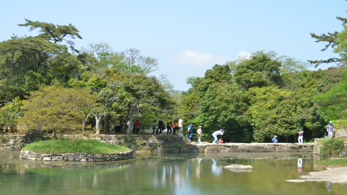 甫吉島尹善道園林。