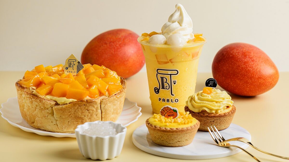 PABLO爆量芒果甜點開賣！必吃芒果山起司塔、超消暑聖代