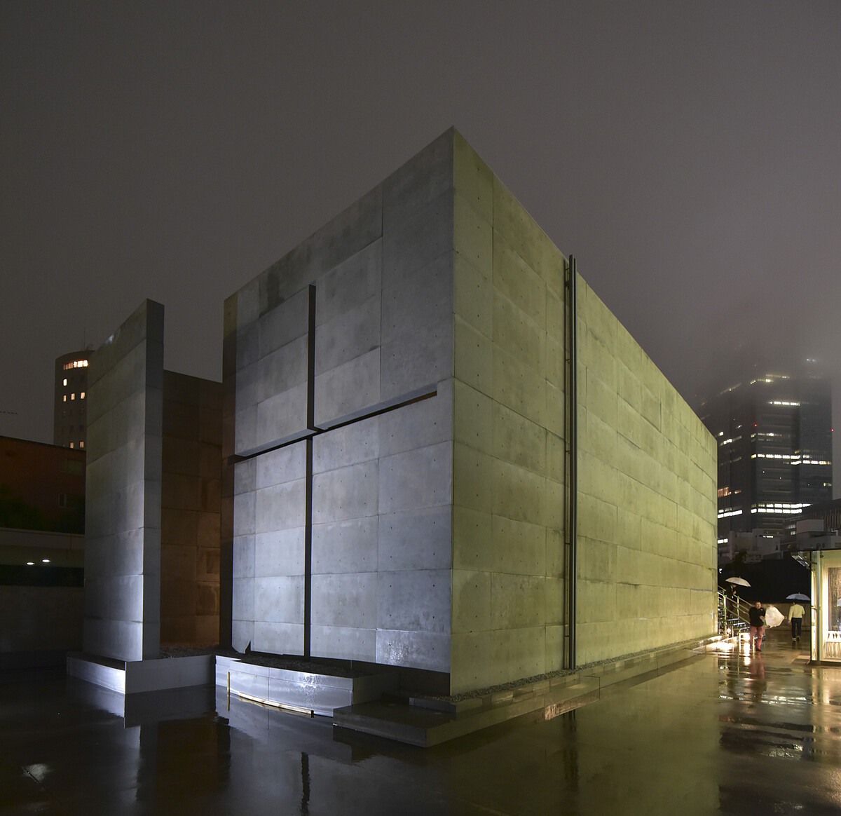 「光之教堂」1：1原尺寸復刻（2017年東京展-展場照）&copy;Tadao Ando Exhibition Cimmittee