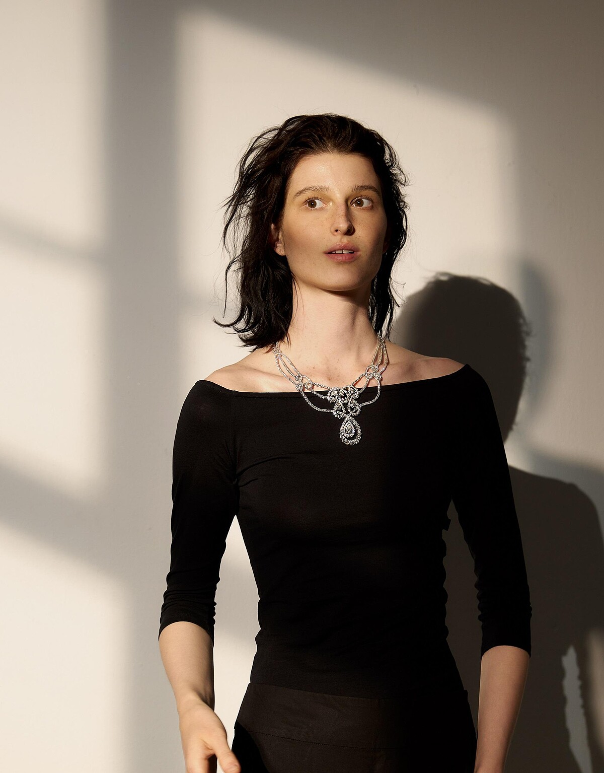 Aeiral Regal白K金鑽石項鍊