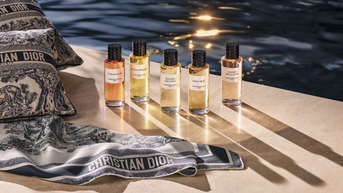 迪奧香氛世家海洋度假限量版情境圖。