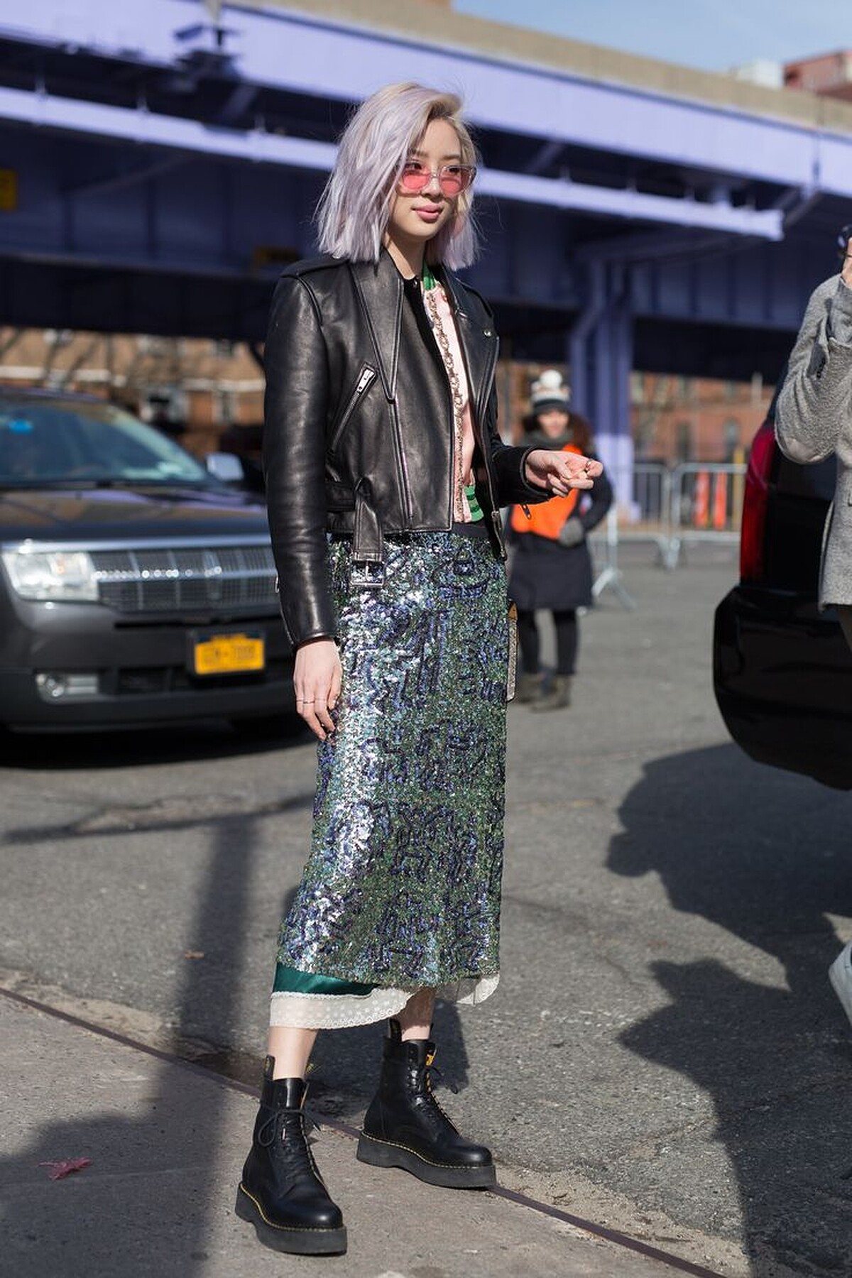 飛行皮夾克穿搭