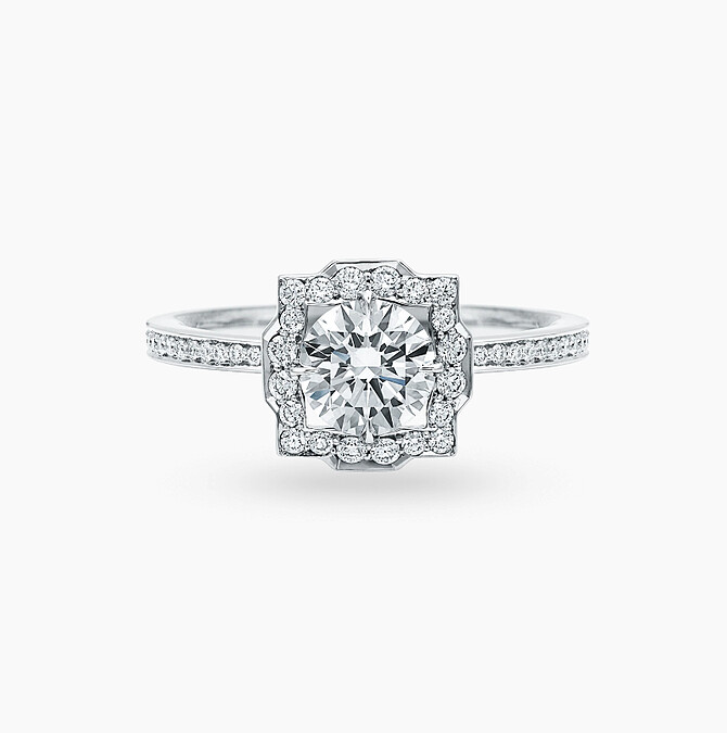 海瑞溫斯頓鑽戒盤點06_Belle系列