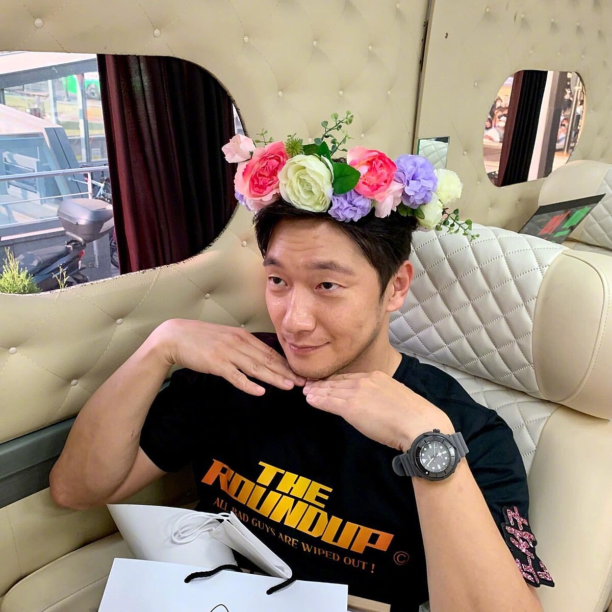 《犯罪都市2》孫錫久可愛花冠