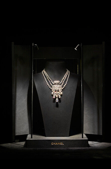 N˚5頂級珠寶代表之作-55.55克拉項鍊