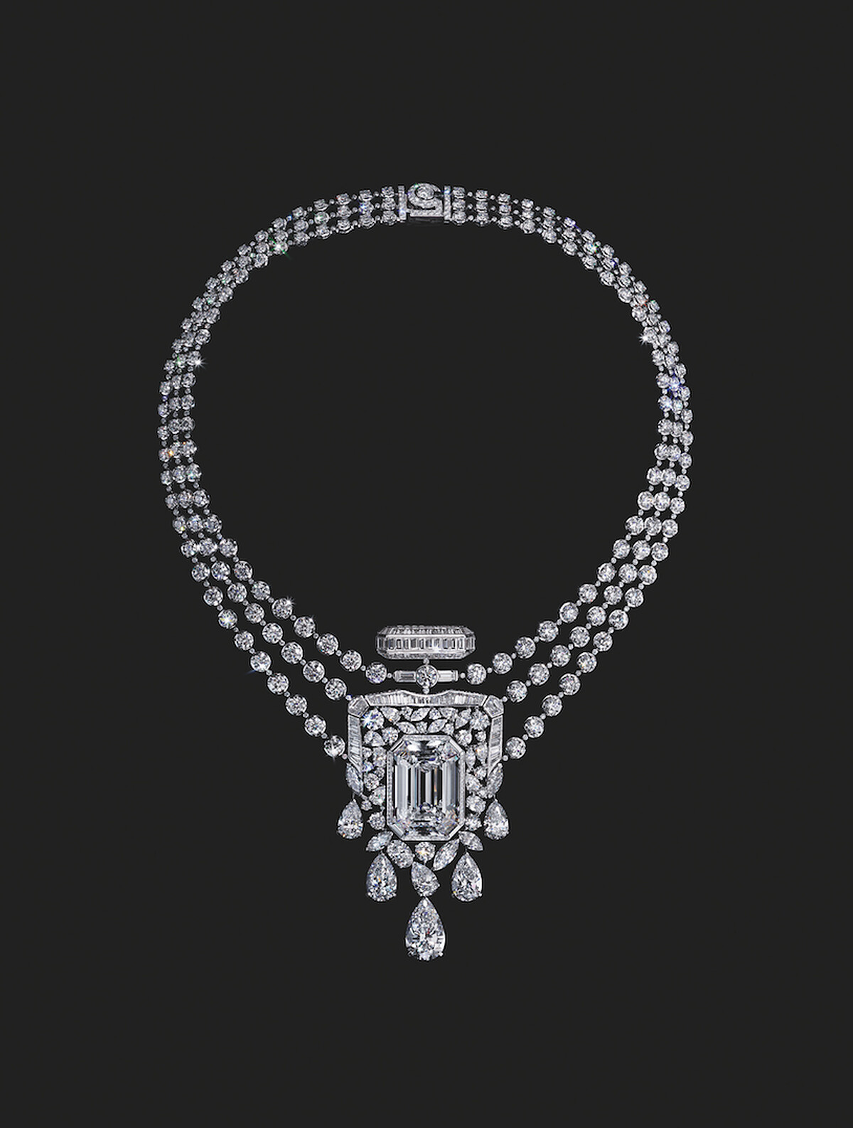 N˚5頂級珠寶代表之作-55.55克拉項鍊