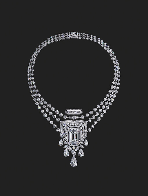 N˚5頂級珠寶代表之作-55.55克拉項鍊