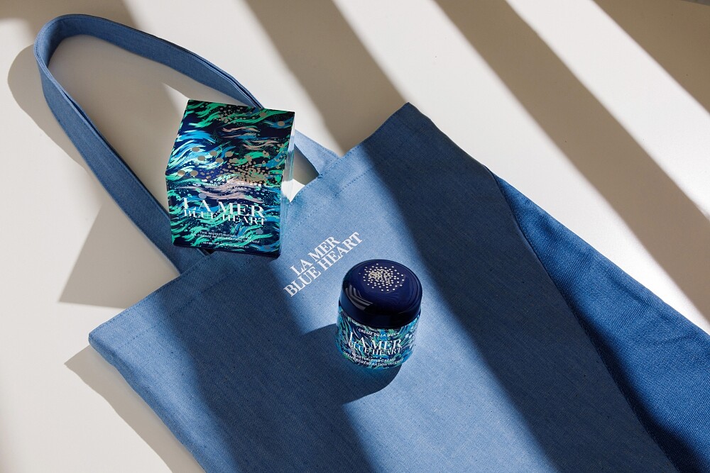 LA MER海洋拉娜袋來明日環保袋與2022限量版乳霜。