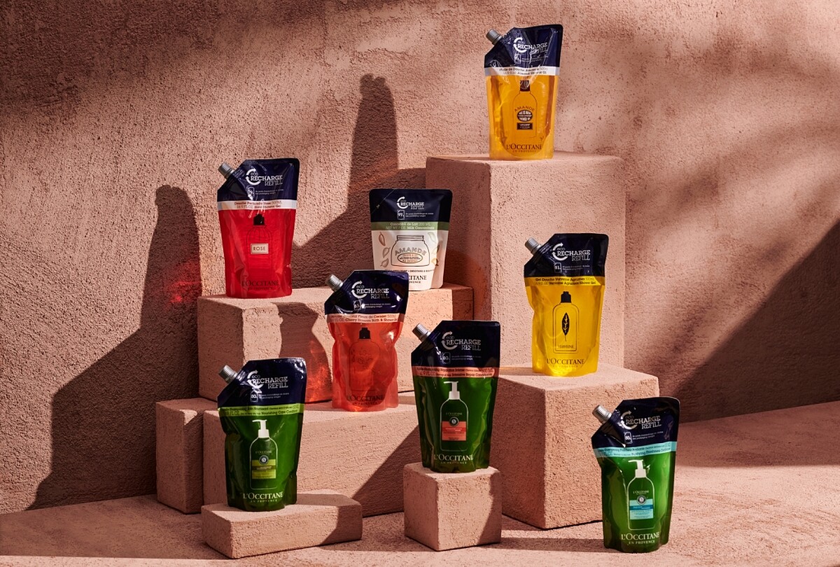 L’OCCITANE歐舒丹環保補充包。