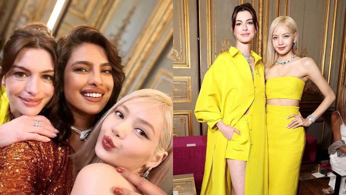 珠寶圈最美同框！安海瑟薇、 Lisa、琵艷卡出席BVLGARI頂級珠寶派對