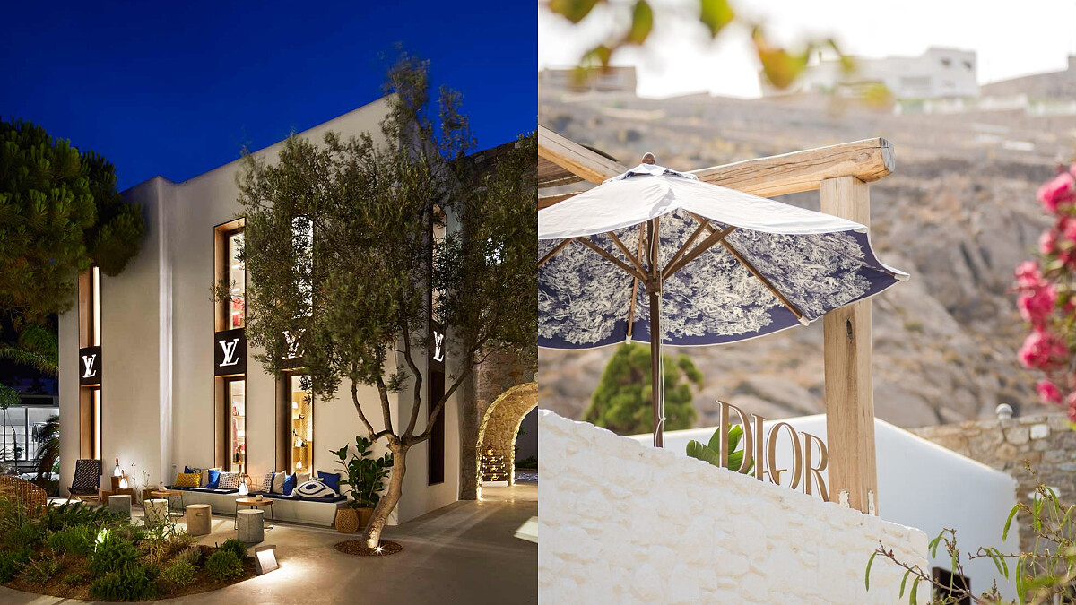 精品控請收藏！LV、Dior、Burberry...6間希臘米克諾斯島純白系精品店，還有當地必買限定商品