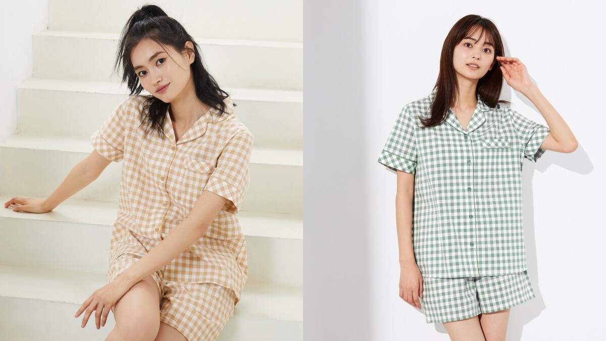 格紋居家服套組也只要590元