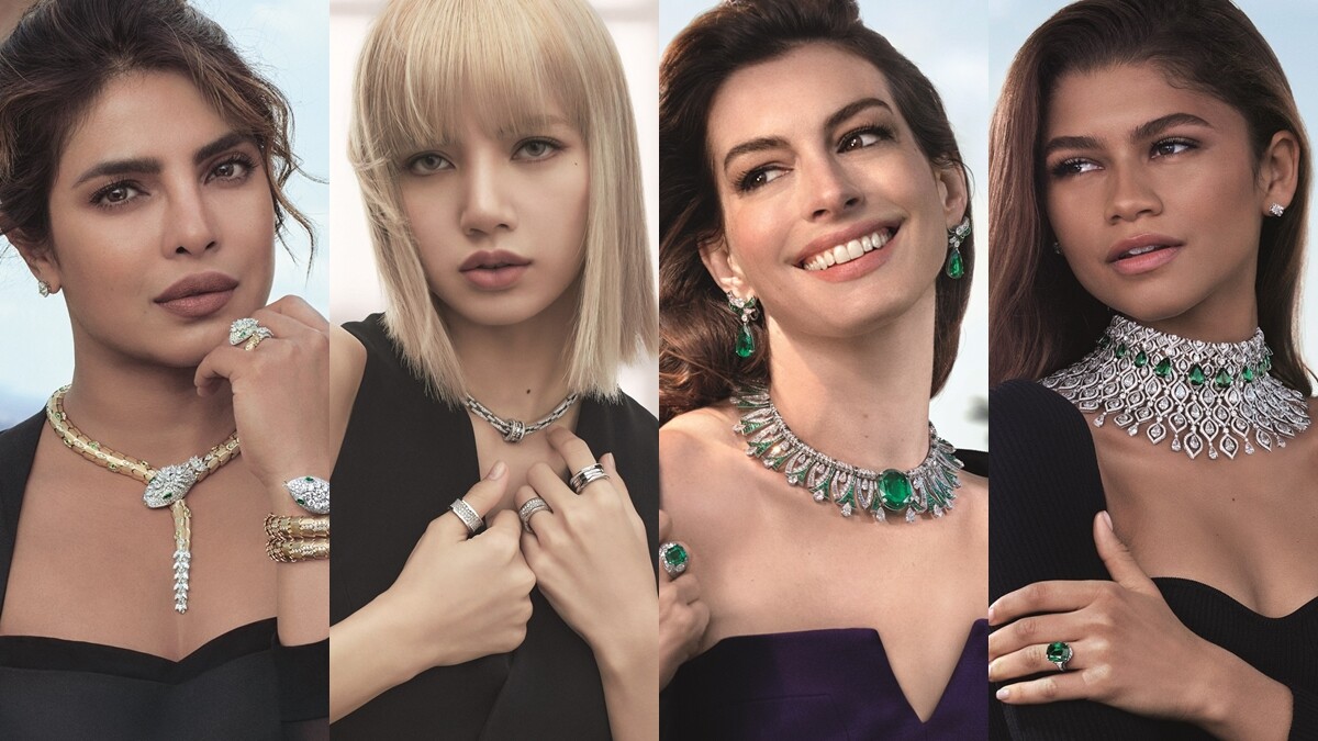 張員瑛、安海瑟薇加入BVLGARI家族！與蔡依林、Lisa等20多位名人並肩