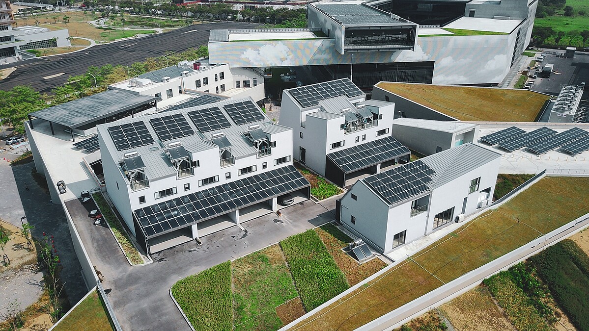 ▲工研院以台灣南部氣候條件打造可節電、儲電的「節能屋」。（圖／工業技術研究院提供）