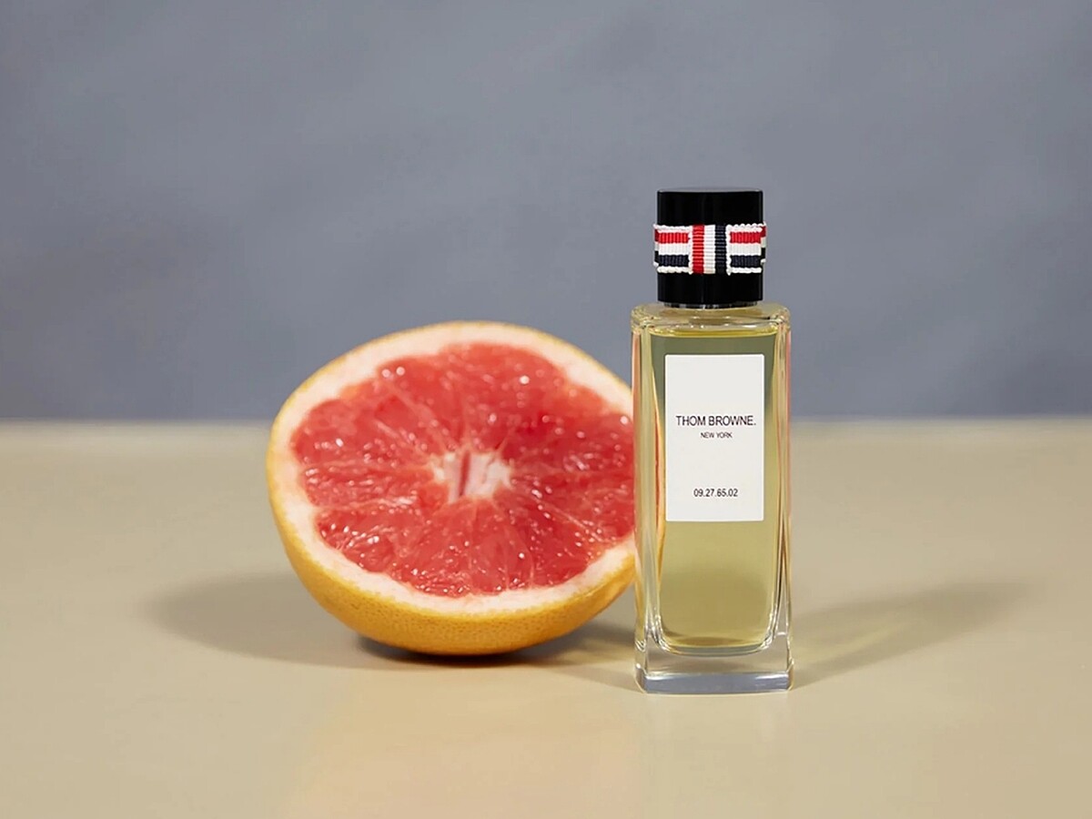 THOM BROWNE香水09.27.65.02香根草與葡萄柚75ml，NT7,200。