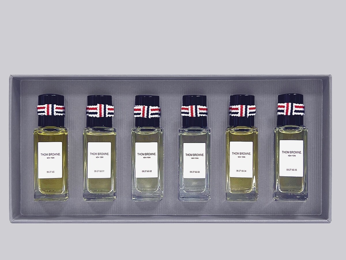 THOM BROWNE中性系列香水8ml*6，NT5,600。