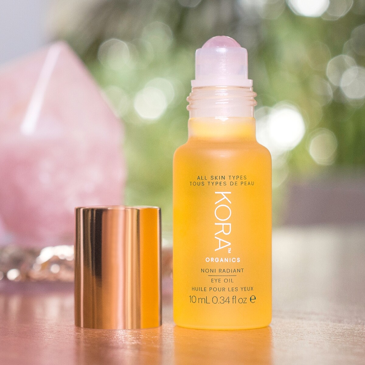 KORA Organics可瀾有機諾麗天使光眼部精油10ml，NT1,350。