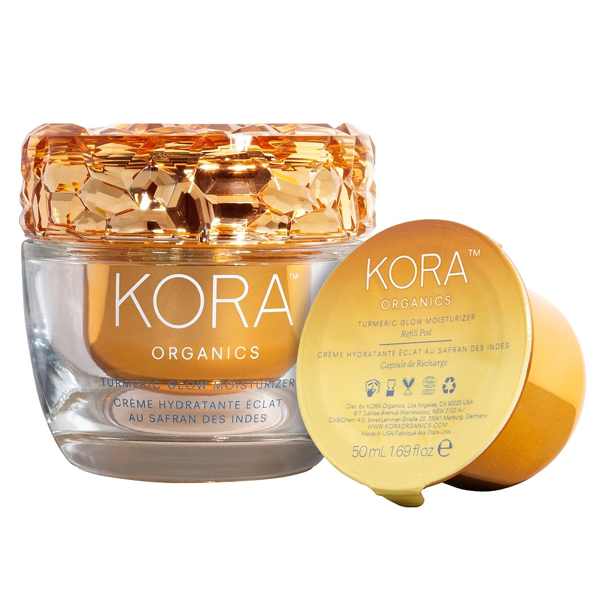 KORA Organics可瀾有機薑黃超導黃晶霜50ml，NT1,950。