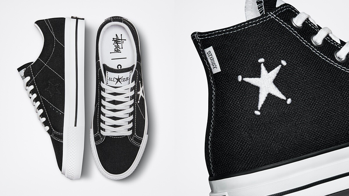 Stüssy X Converse聯名系列推出Chuck 70、One Star,台灣這天正式開賣