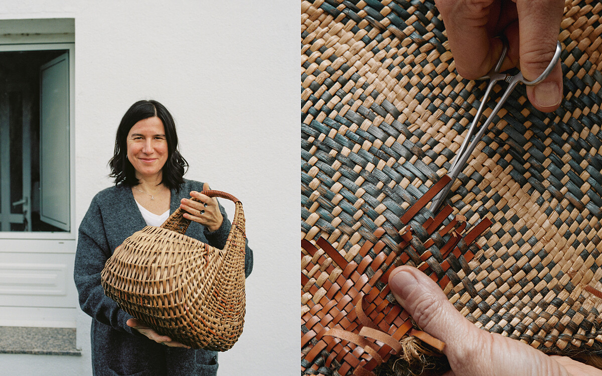 搜集了不同的舊籃,交付予工匠重新修復。