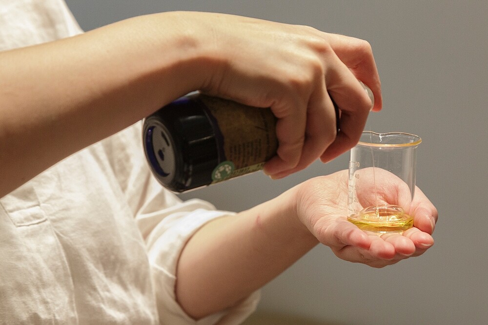 肯園氣味自療癒工作坊現場。