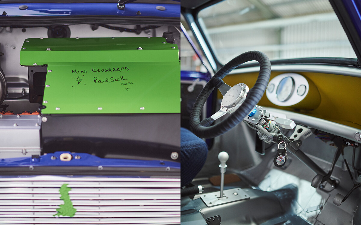 連方向盤都可以拆卸，讓使用者更容易進出車內空間。