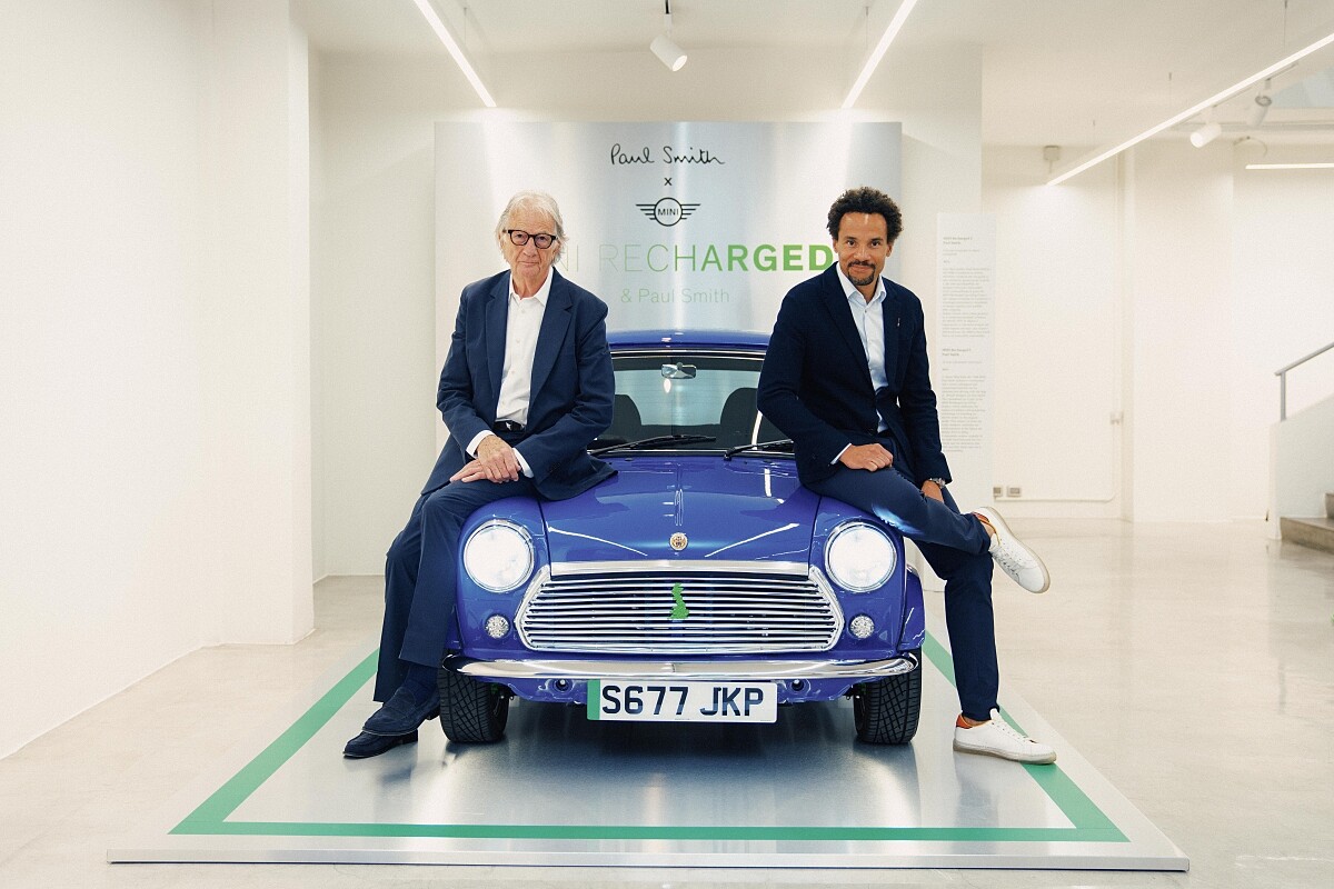 Paul Smith 和 Mini 設計負責人 Oliver Heilmer。
