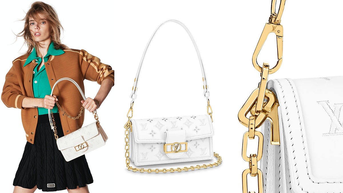 LV Dauphine包變長了，加碼推薦4大早秋新包：馬卡龍色系、極簡草編款