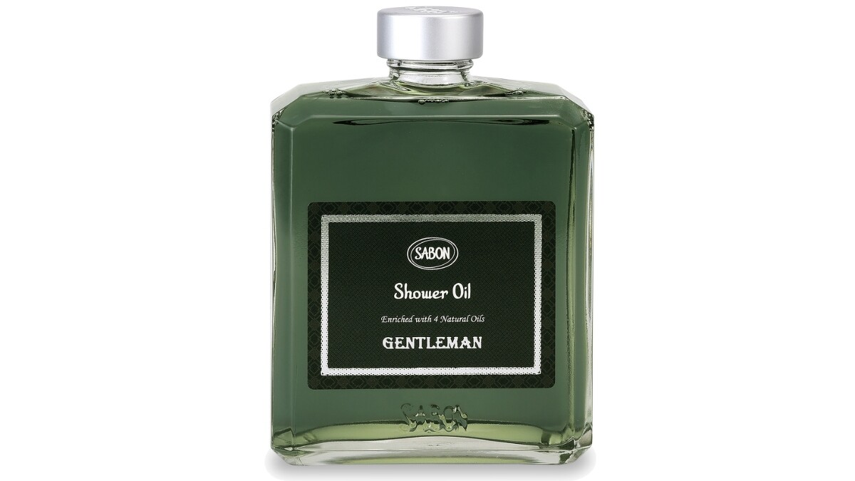 SABON紳士沐浴油400ml，NT1,280。