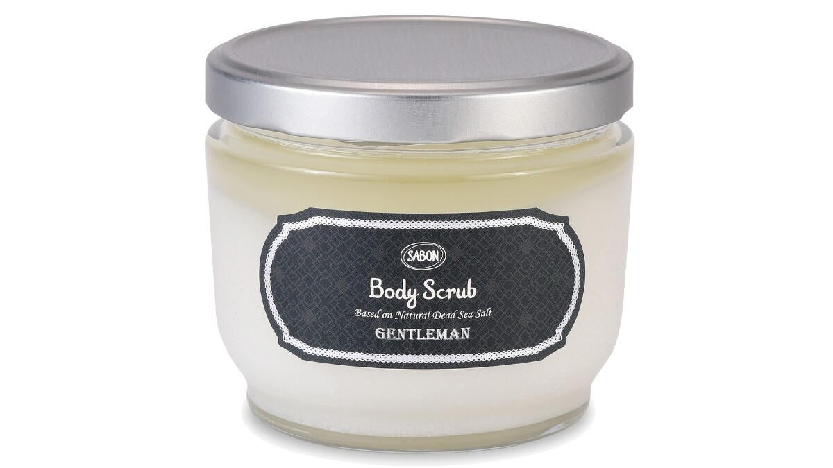 SABON紳士身體磨砂膏600g，NT2,080。