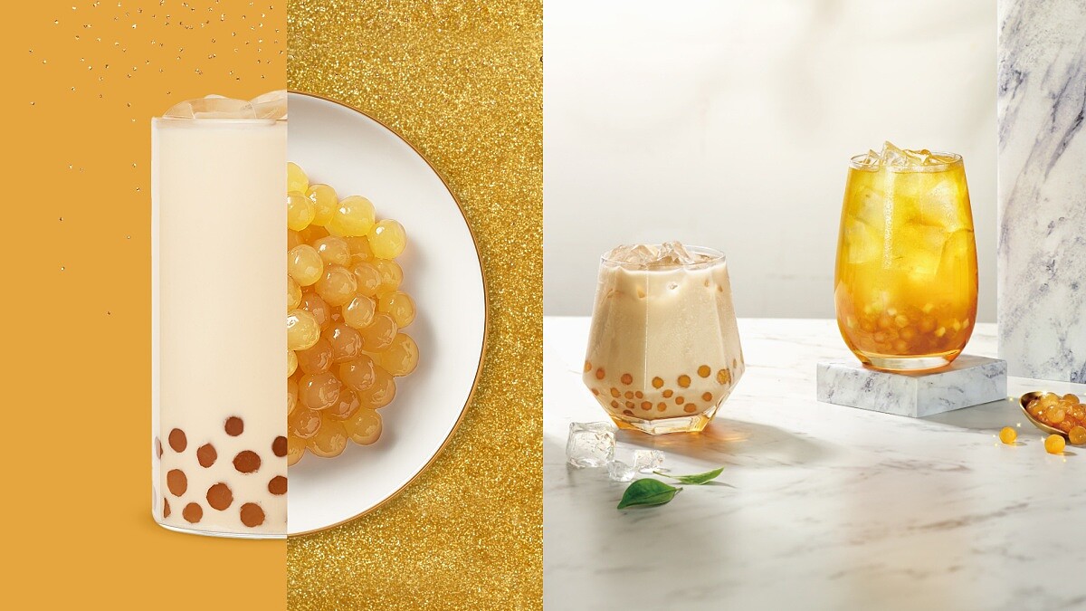 台灣也能喝到！韓國貢茶推黃金珍珠系列，搭配絲滑奶茶、鳳芒果茶超療癒