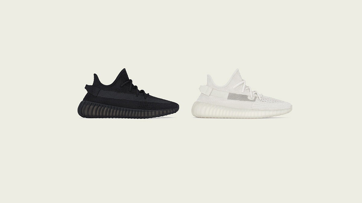 adidas Yeezy Boost 350首度推出黑魂、骨白配色，開賣資訊報你知