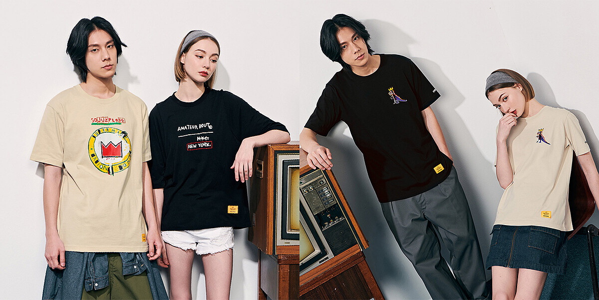 巴斯奇亞王冠信念T、巴斯奇亞剪裁T、巴斯奇亞小恐龍電繡T