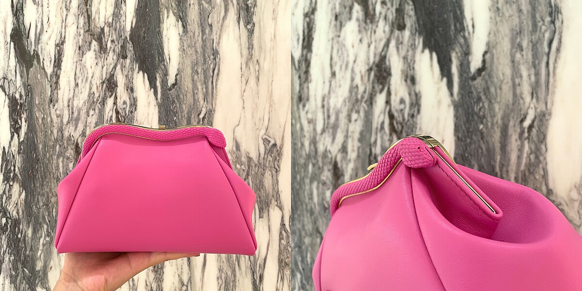 Serpentine Pouch皮革包覆款（小），售價NT$83,800