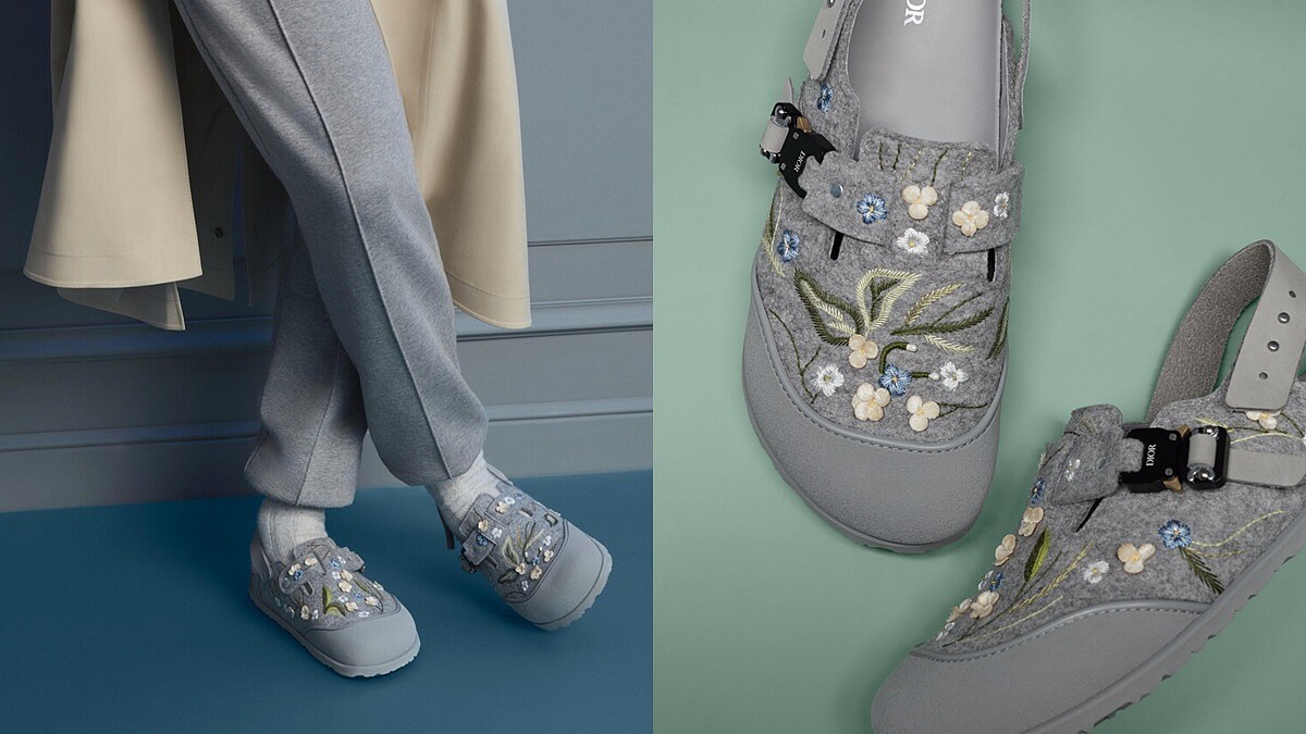 Dior by Birkenstock勃肯聯名系列將登台！特里亞農灰、Oblique老花圖案、Dior金屬鎖釦…亮點有這些