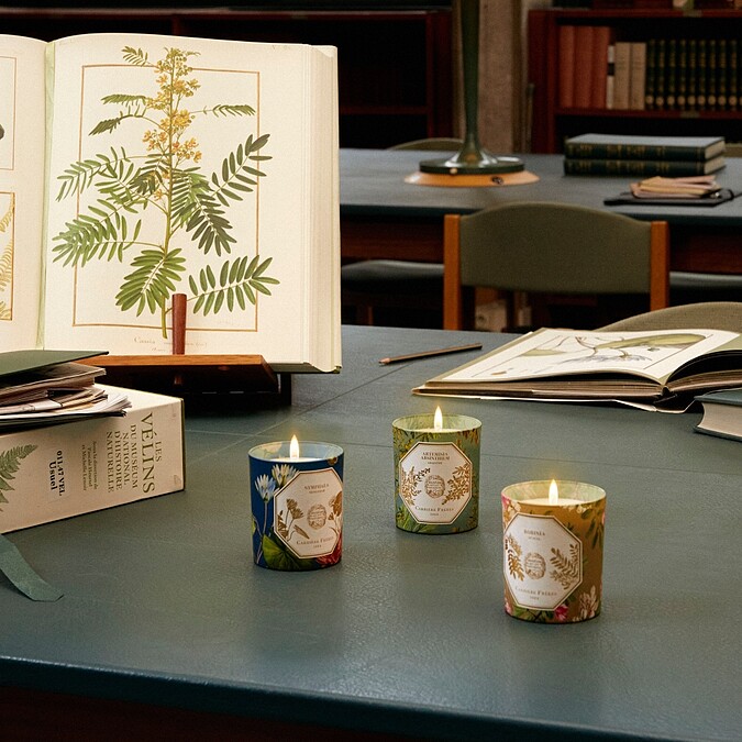 Carri&egrave;re Fr&egrave;res x 法國國家自然歷史博物館攜手推出「博物館系列」限量香氛蠟燭。