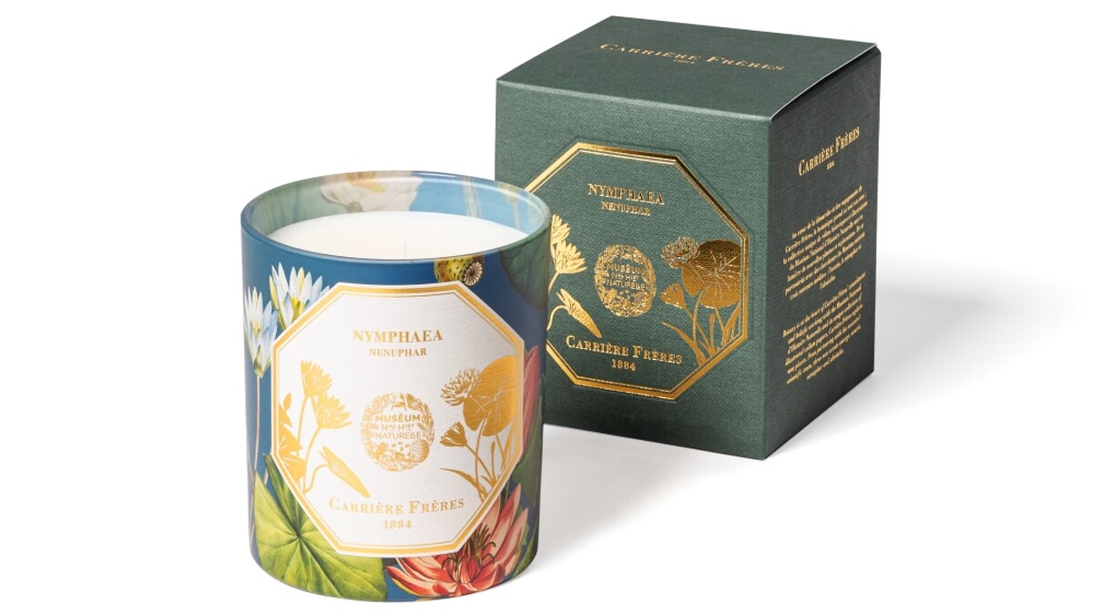 Carrière Frères Waterlily睡蓮香氛蠟燭，NT2,550。