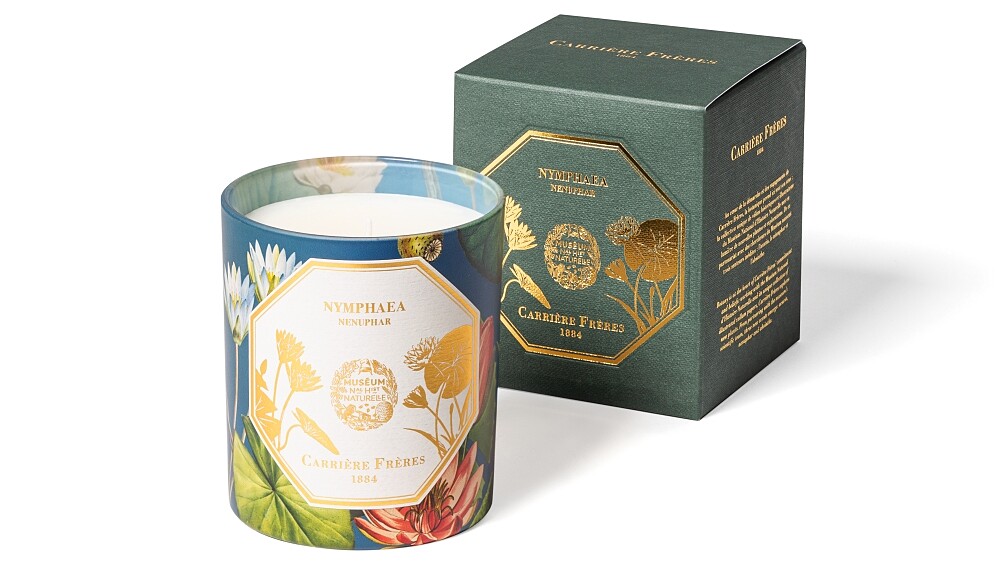 Carrière Frères Waterlily睡蓮香氛蠟燭，NT2,550。