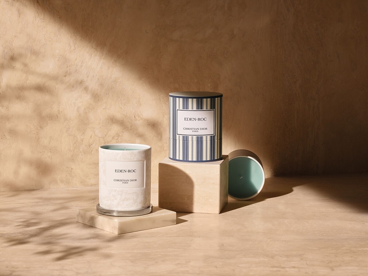 迪奧香氛世家伊甸岩度假香氛蠟燭 海洋度假限量版205g，NT3,200。