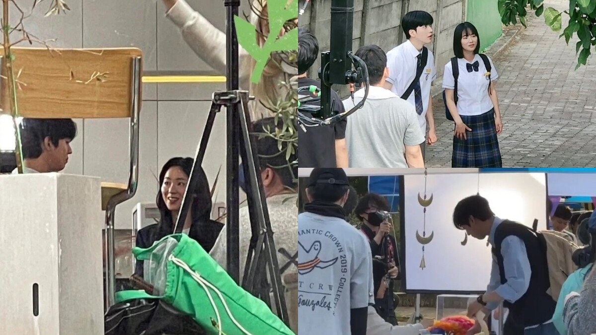 韓版《想見你》演員拍攝路透照