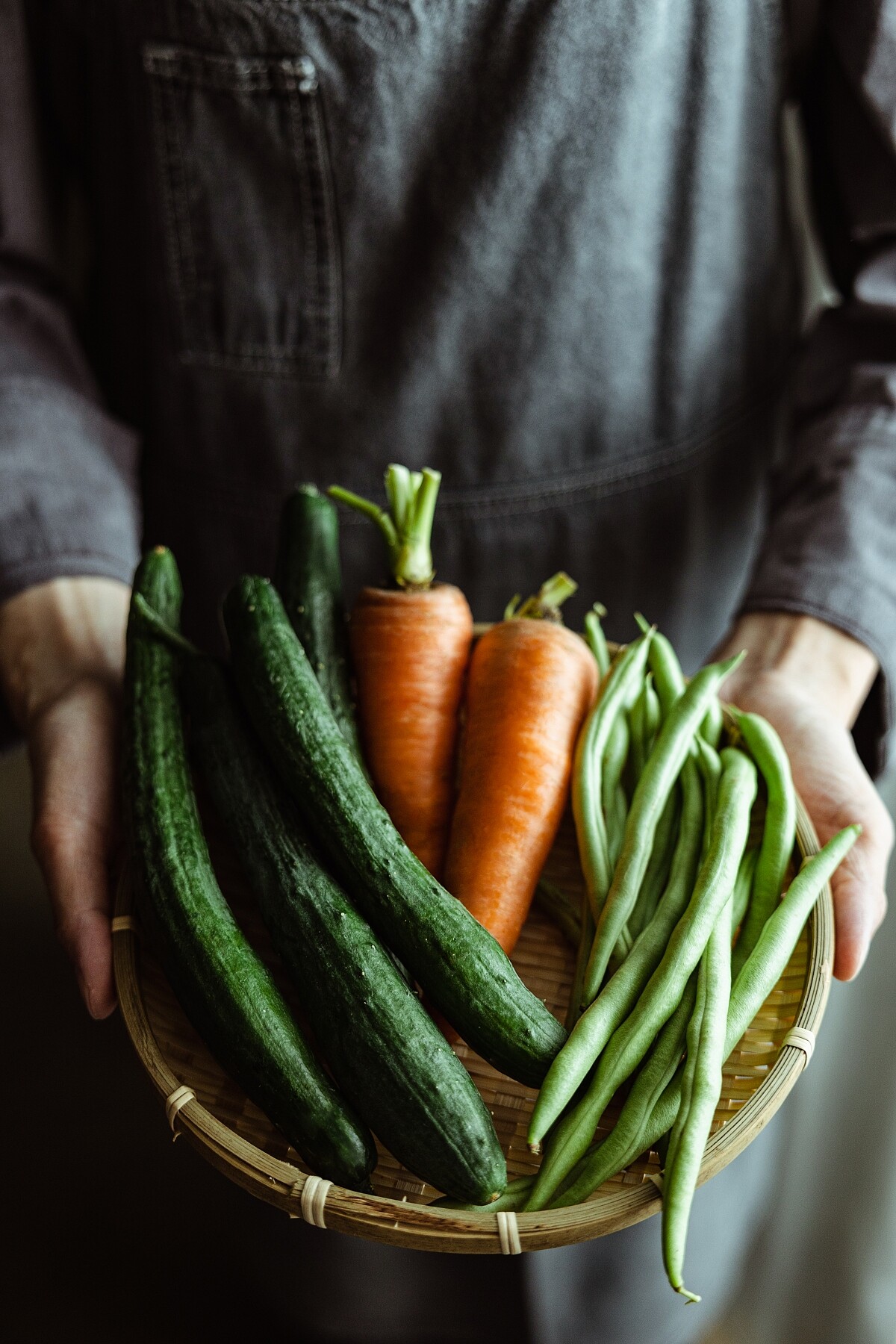 以在地小農食材入菜。