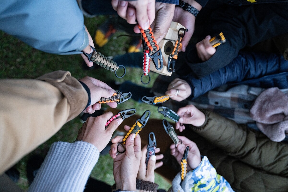 BASE 550 獨創Un-Sanctified 傘繩編法是眾多傘繩創作者仿效的對象