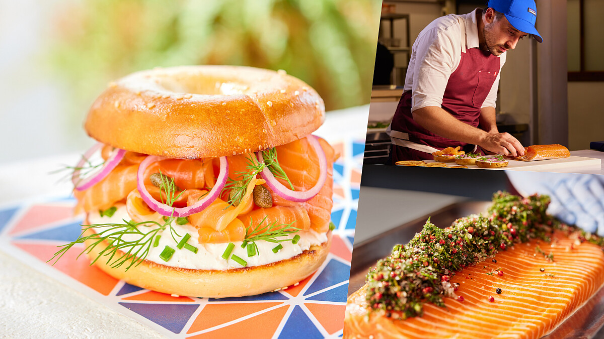 好丘「真食系列」美味上市，聯手英國主廚 James Sharman 打造10款星級貝果堡
