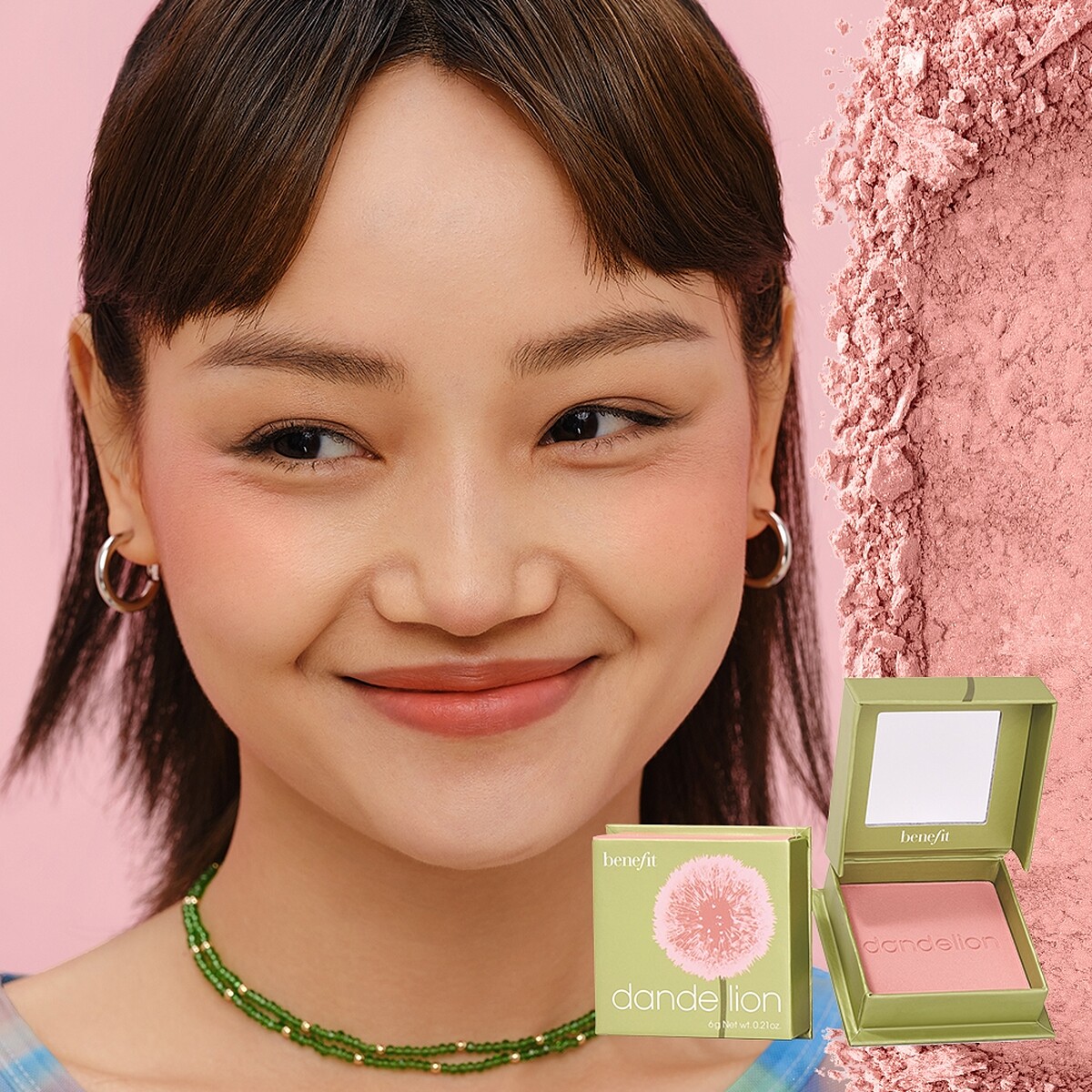 benefit夢遊仙境蜜粉盒-蒲公英。