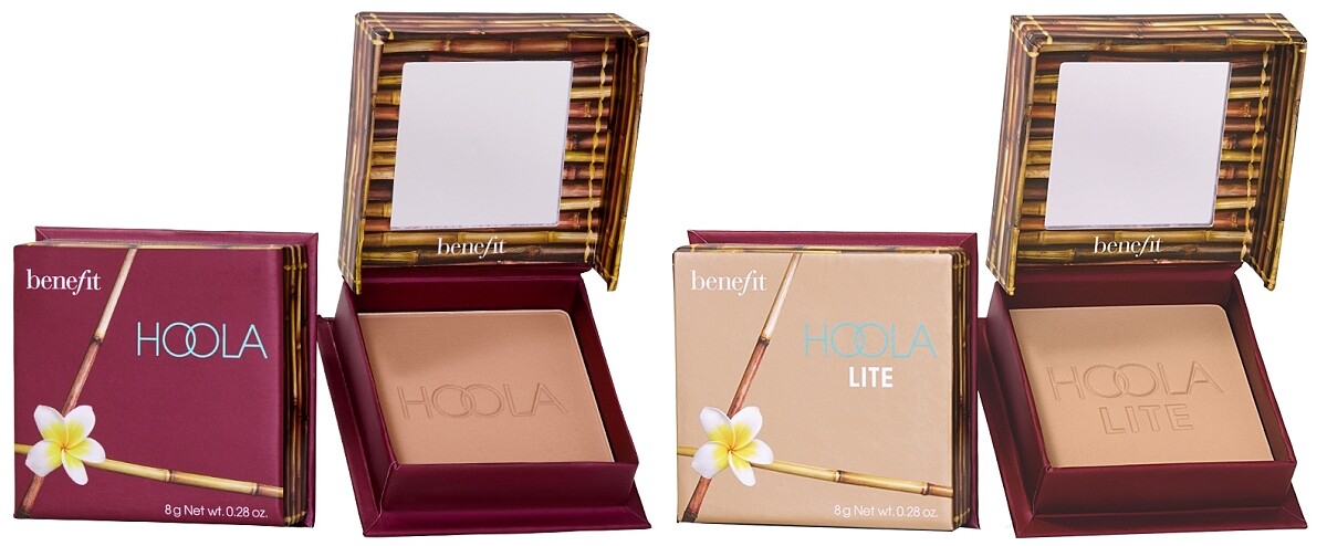 benefit夢遊仙境蜜粉盒修容(左)瑪其朵蜜粉盒、(右) 微糖瑪其朵蜜粉盒,NT1,200