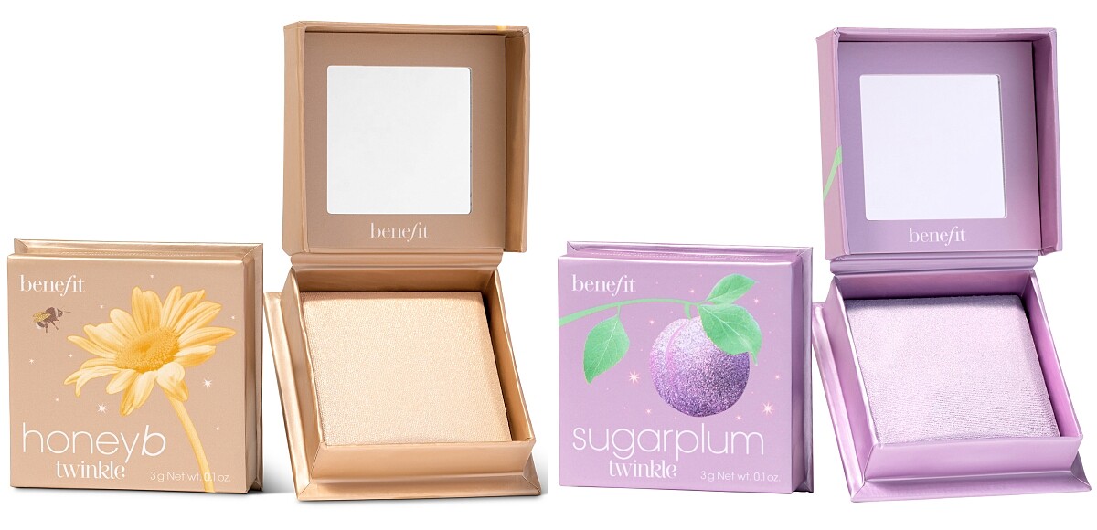benefit夢遊仙境蜜粉盒打亮(左)蜜糖蒲公英星空蜜粉、(右)糖霜蒲公英星空蜜粉,NT1,200