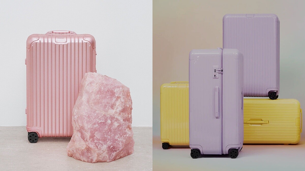 RIMOWA Essential推出浪漫薰衣草紫，Original首度迎來夢幻石英粉