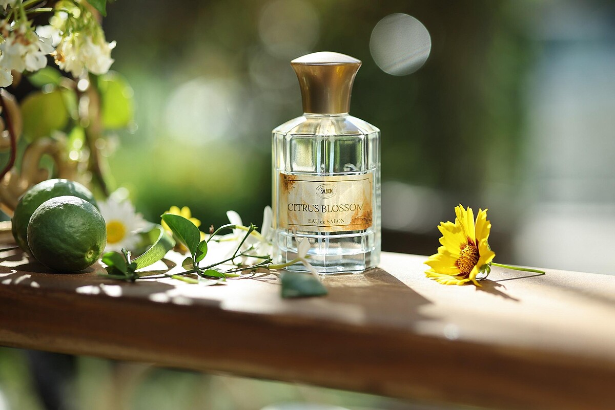 SABON橙花漫舞宣言香水情境圖。