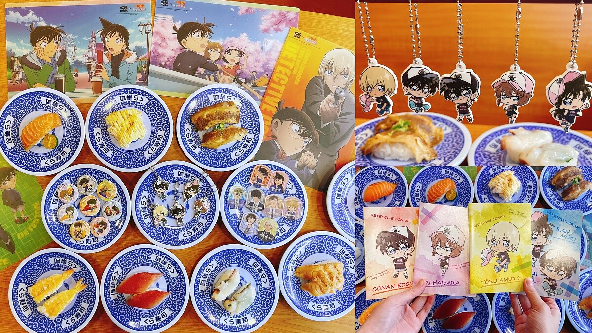藏壽司x名偵探柯南聯名扭蛋敲碗回歸！21款限定周邊搶先看