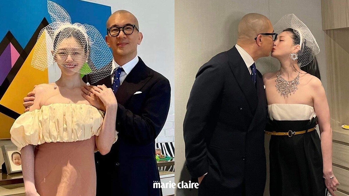 大S閃嫁具俊曄！如韓劇般愛情，甜蜜婚照刺青戒指、雙方家長祝福！姐夫甜喊「謝謝妳時隔20年再次接受我！」